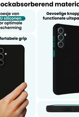 Forterra Forterra Samsung Galaxy A27 Hoesje Siliconen - Zwart
