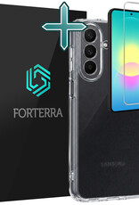 Forterra Forterra Samsung Galaxy A27 Hoesje Siliconen Met Screenprotector - Transparant