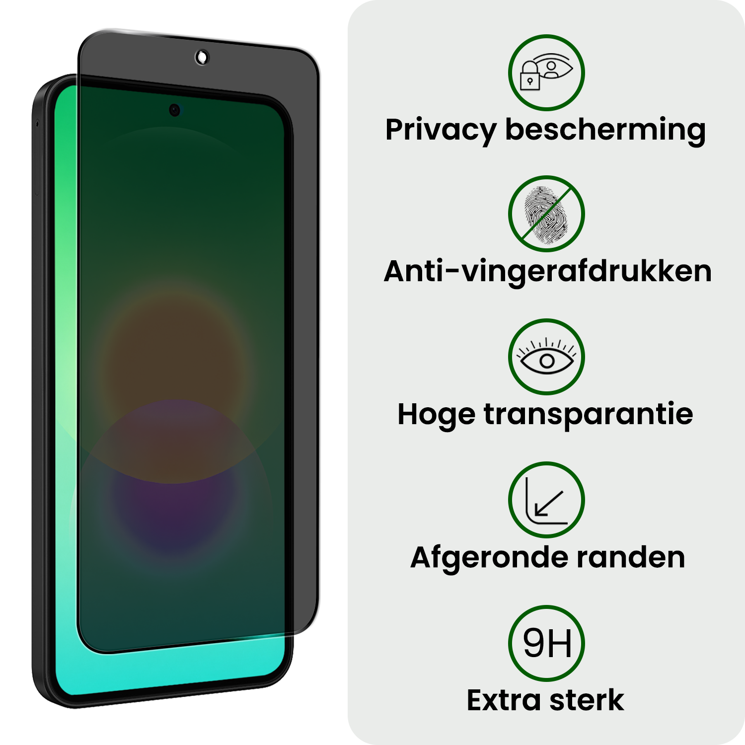 BASEY. BASEY. Samsung Galaxy A27 Screenprotector Glas Privacy