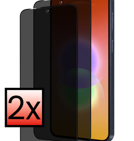 NoXx NoXx Samsung Galaxy A27 Screenprotector Glas Privacy - 2 PACK