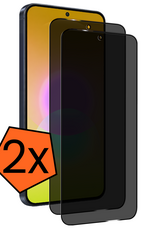Nomfy Nomfy Samsung Galaxy A27 Screenprotector Glas Privacy - 2 PACK