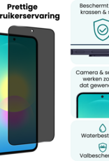 Forterra Forterra Samsung Galaxy A27 Screenprotector Glas Privacy - 2 PACK
