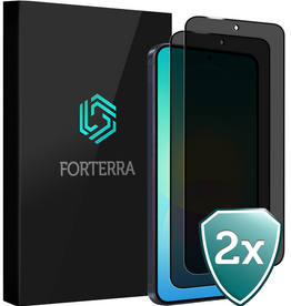 Forterra Forterra Samsung Galaxy A27 Screenprotector Glas Privacy - 2 PACK