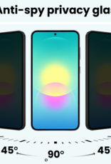 Forterra Forterra Samsung Galaxy A27 Screenprotector Glas Privacy - 3 PACK