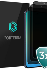 Forterra Forterra Samsung Galaxy A27 Screenprotector Glas Privacy - 3 PACK