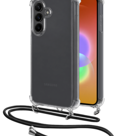 NoXx NoXx Samsung Galaxy A27 Hoesje Transparant Shockproof Met Zwart Koord