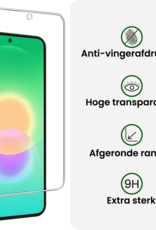 BASEY. BASEY. Samsung Galaxy A27 Hoesje Pashouder met Koord Met Screenprotector