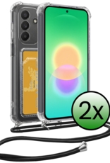 BASEY. BASEY. Samsung Galaxy A27 Hoesje Pashouder met Koord - 2 PACK