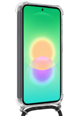 BASEY. BASEY. Samsung Galaxy A27 Hoesje Pashouder met Koord Met Screenprotector