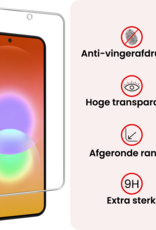 NoXx NoXx Samsung Galaxy A27 Hoesje Pashouder met Koord Met Screenprotector