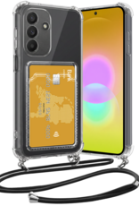Nomfy Nomfy Samsung Galaxy A27 Hoesje Pashouder met Koord