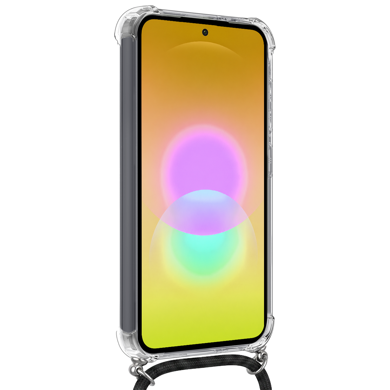 Nomfy Nomfy Samsung Galaxy A27 Hoesje Pashouder met Koord - 2 PACK