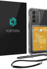 Forterra Forterra Samsung Galaxy A27 Hoesje Pashouder met Koord