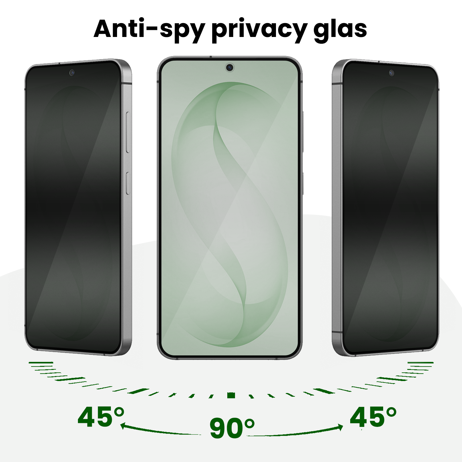 BASEY. BASEY. Samsung Galaxy S26 Hybrid Privacy Screenprotector