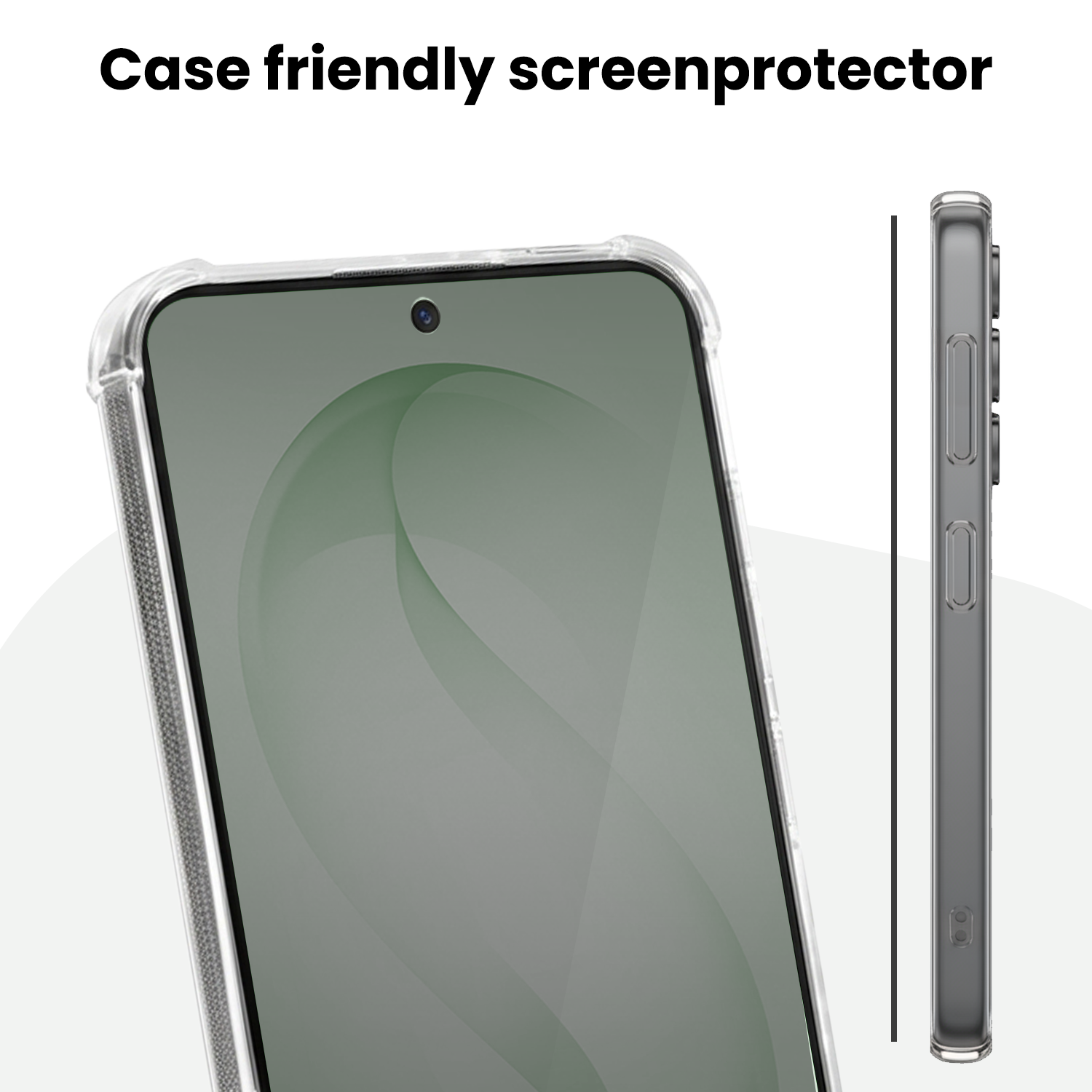 BASEY. BASEY. Samsung Galaxy S26 Hybrid Privacy Screenprotector - 3 PACK
