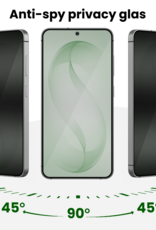 BASEY. BASEY. Samsung Galaxy S26 Plus Hybrid Privacy Screenprotector - 3 PACK