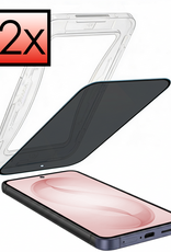 NoXx NoXx Samsung Galaxy S26 Plus Hybrid Privacy Screenprotector - 2 PACK