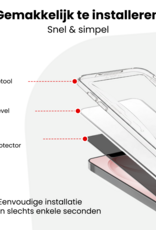 NoXx NoXx Samsung Galaxy S26 Plus Hybrid Privacy Screenprotector - 2 PACK