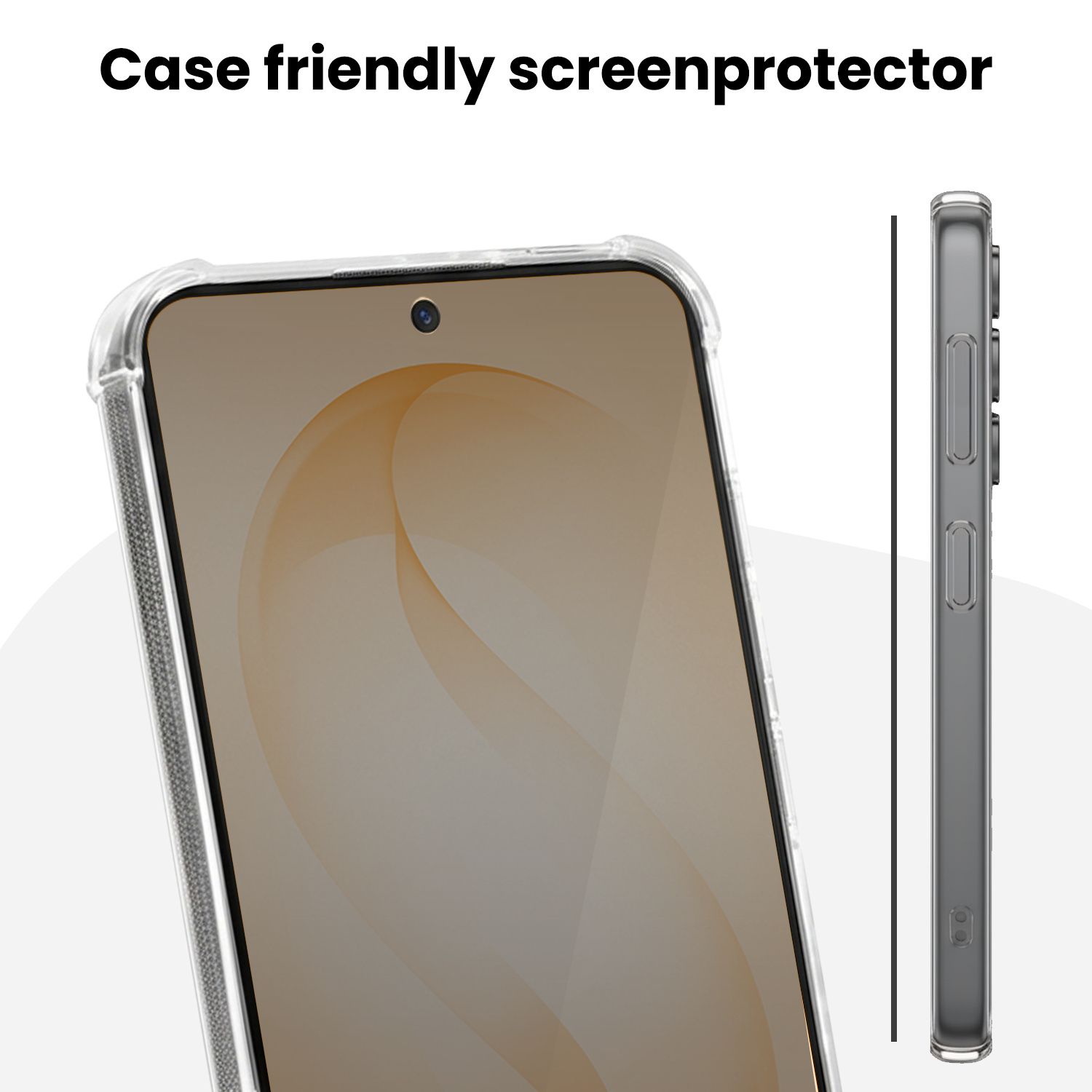 Nomfy Nomfy Samsung Galaxy S26 Plus Hybrid Privacy Screenprotector
