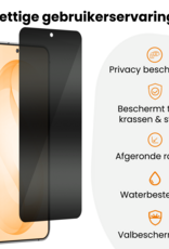 Nomfy Nomfy Samsung Galaxy S26 Plus Hybrid Privacy Screenprotector - 2 PACK