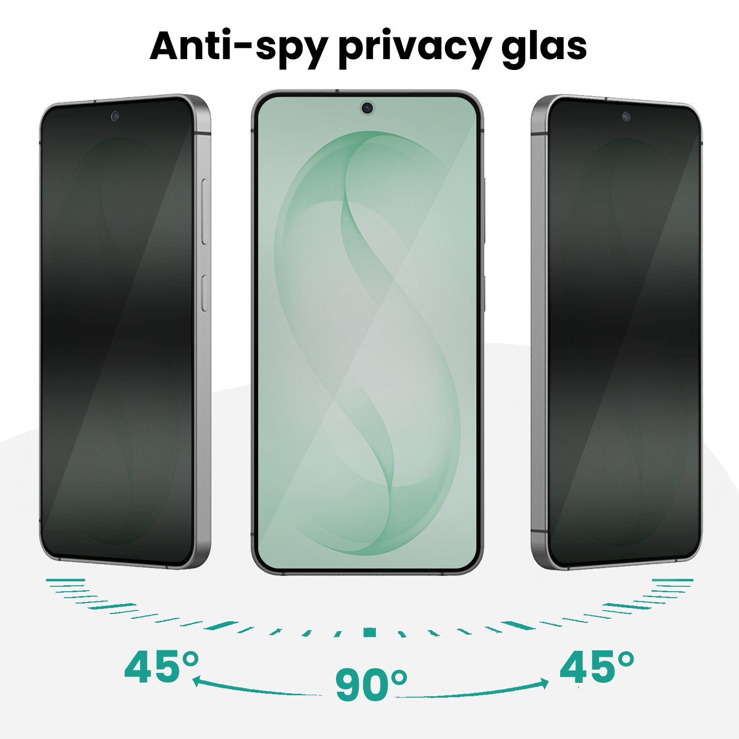Forterra Forterra Samsung Galaxy S26 Plus Hybrid Privacy Screenprotector