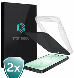 Forterra Forterra Samsung Galaxy S26 Plus Hybrid Privacy Screenprotector - 2 PACK