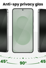 BASEY. BASEY. Samsung Galaxy S25 FE Hybrid Privacy Screenprotector - 2 PACK