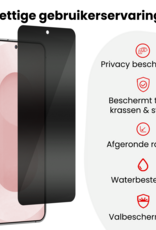 NoXx NoXx Samsung Galaxy S25 FE Hybrid Privacy Screenprotector - 2 PACK