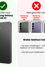 NoXx NoXx Samsung Galaxy S25 FE Hybrid Privacy Screenprotector