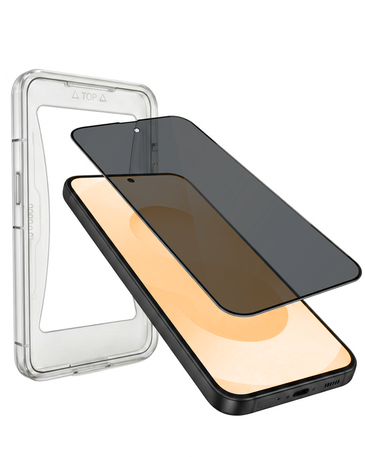 Nomfy Nomfy Samsung Galaxy S25 FE Hybrid Privacy Screenprotector
