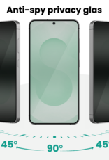 Forterra Forterra Samsung Galaxy S25 FE Hybrid Privacy Screenprotector - 2 PACK