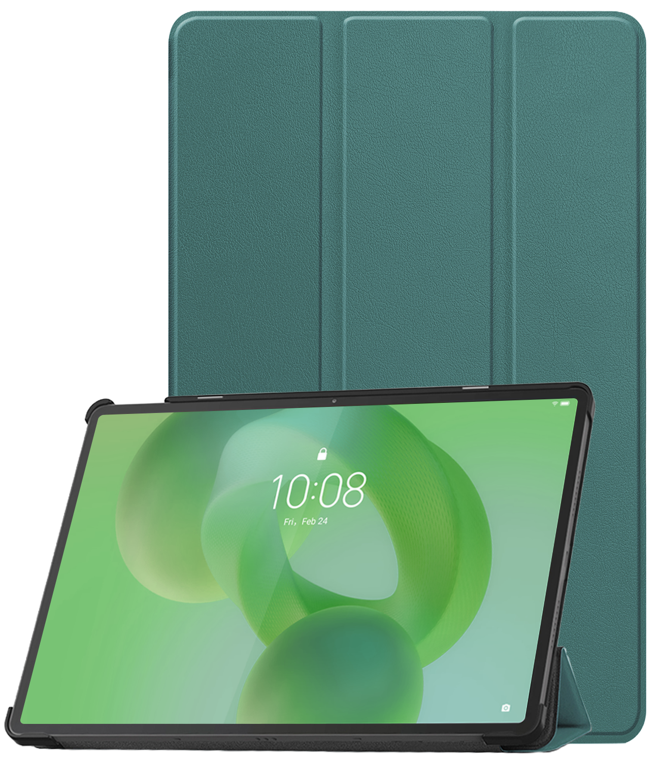 BASEY. BASEY. Lenovo Idea Tab Pro Hoesje - Donkergroen