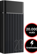 NoXx NoXx Powerbank 20000 mAh - Zwart