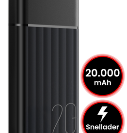 NoXx NoXx Powerbank 20000 mAh - Zwart