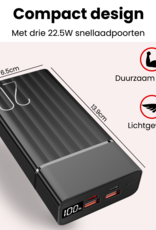 NoXx NoXx Powerbank 20000 mAh - Zwart