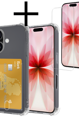 NoXx NoXx iPhone 17 Hoesje Pashouder Met Screenprotector