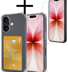 NoXx NoXx iPhone 17 Hoesje Pashouder Met Screenprotector