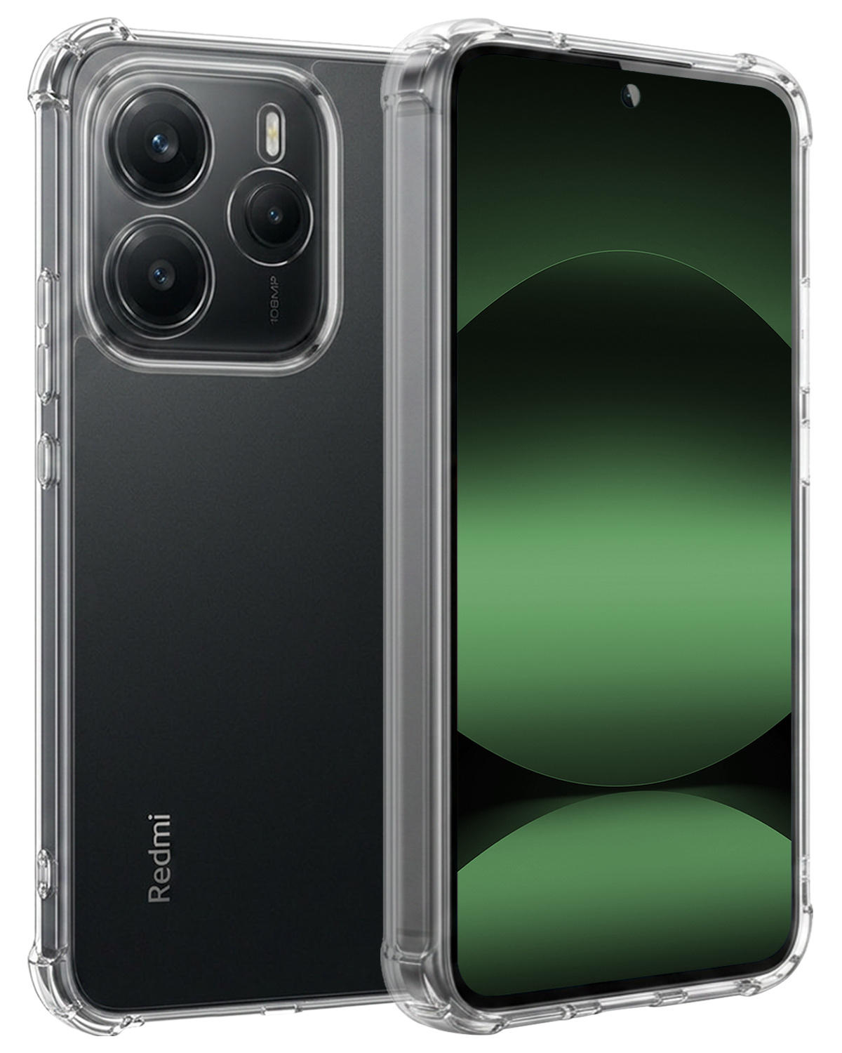 BASEY. BASEY. Xiaomi Redmi Note 14 5G Hoesje Shockproof - Transparant