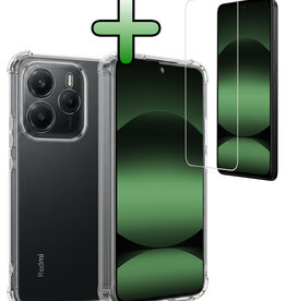 BASEY. BASEY. Xiaomi Redmi Note 14 5G Hoesje Shockproof Met Screenprotector