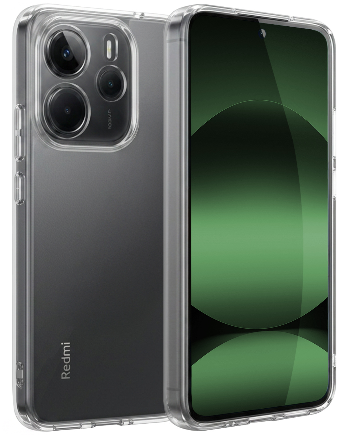 BASEY. BASEY. Xiaomi Redmi Note 14 5G Hoesje Siliconen - Transparant