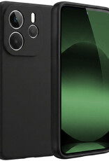 BASEY. BASEY. Xiaomi Redmi Note 14 5G Hoesje Siliconen - Zwart