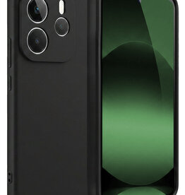 BASEY. BASEY. Xiaomi Redmi Note 14 5G Hoesje Siliconen - Zwart