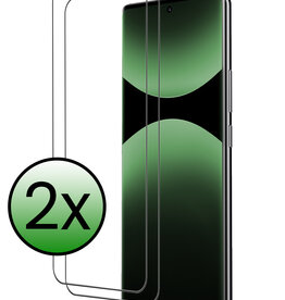 BASEY. BASEY. Xiaomi Redmi Note 14 Pro 5G Screenprotector Glas - 2 PACK