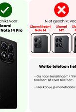 BASEY. BASEY. Xiaomi Redmi Note 14 Pro 5G Screenprotector Glas - 2 PACK
