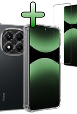BASEY. BASEY. Xiaomi Redmi Note 14 Pro 5G Hoesje Shockproof Met Screenprotector