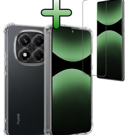 BASEY. BASEY. Xiaomi Redmi Note 14 Pro 5G Hoesje Shockproof Met Screenprotector