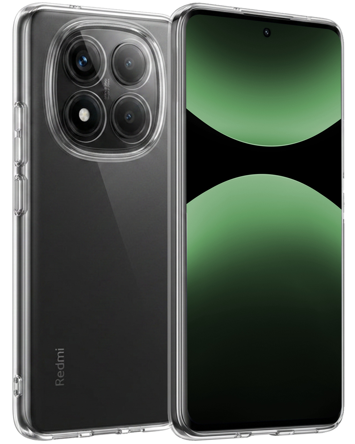 BASEY. BASEY. Xiaomi Redmi Note 14 Pro 5G Hoesje Siliconen - Transparant
