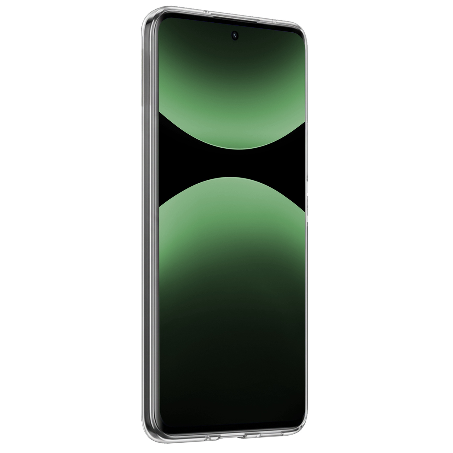 BASEY. BASEY. Xiaomi Redmi Note 14 Pro 5G Hoesje Siliconen Met Screenprotector - Transparant