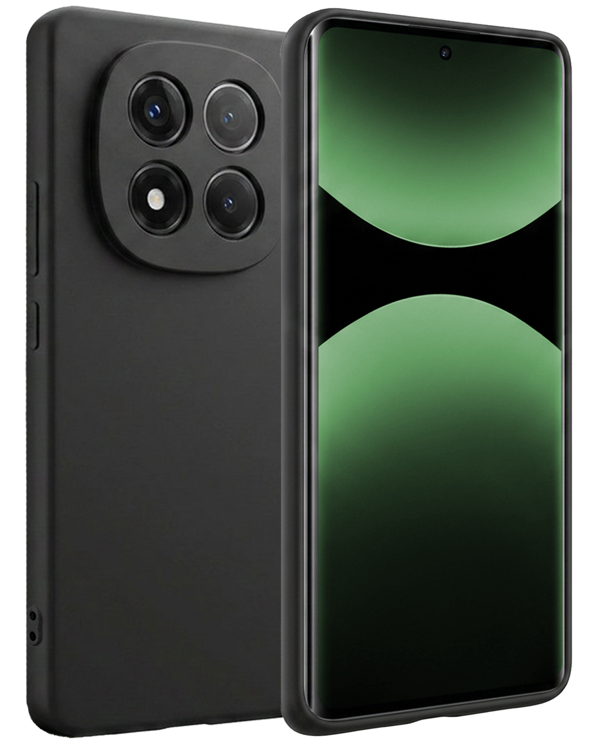 BASEY. BASEY. Xiaomi Redmi Note 14 Pro 5G Hoesje Siliconen - Zwart