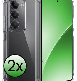 BASEY. BASEY. Xiaomi 15 Hoesje Shockproof - Transparant - 2 PACK